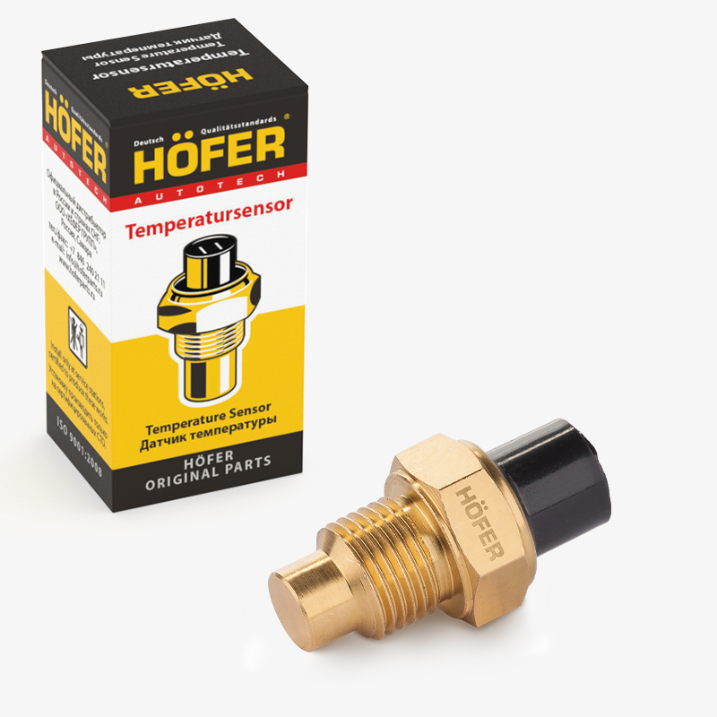 Датчик температуры охлаж. жид.  ГАЗ 3302, 2705, 3110 (дв. ЗМЗ-406) HOFER