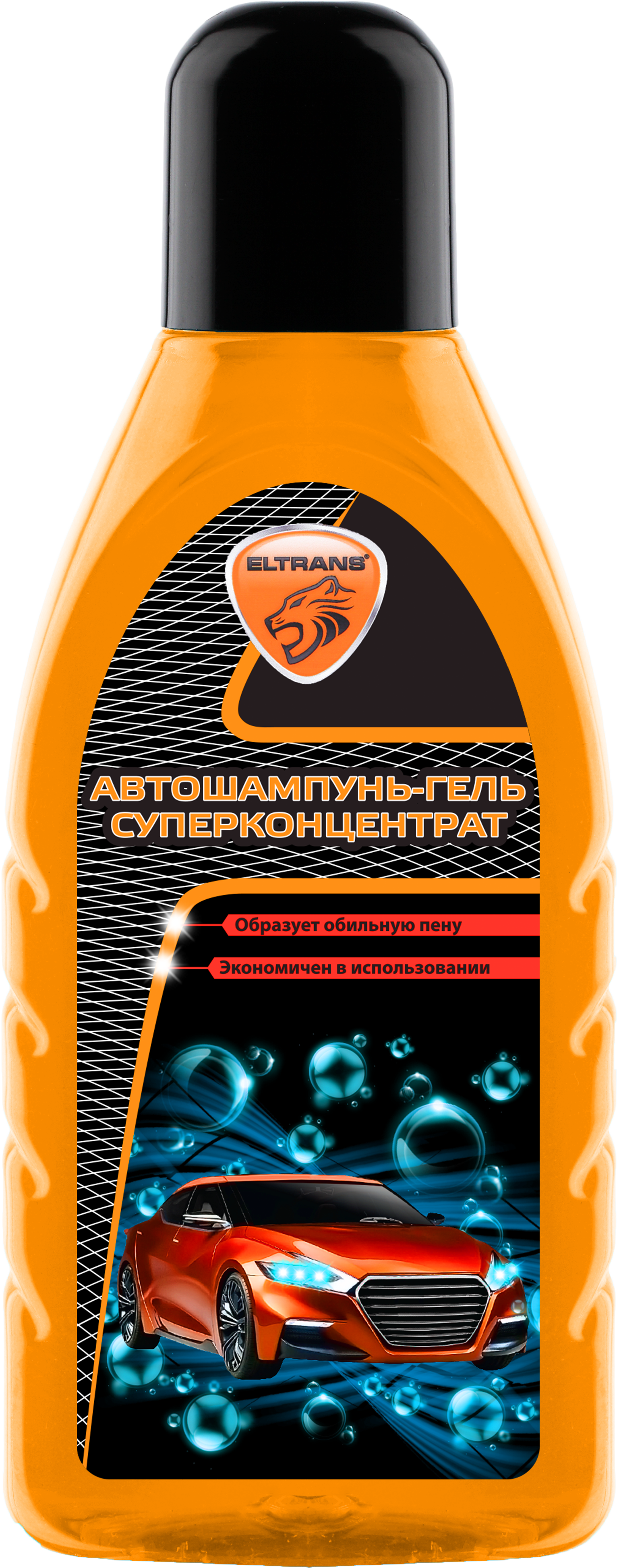 Элтранс Автошампунь SHARM гель суперконцентр 0,5кг