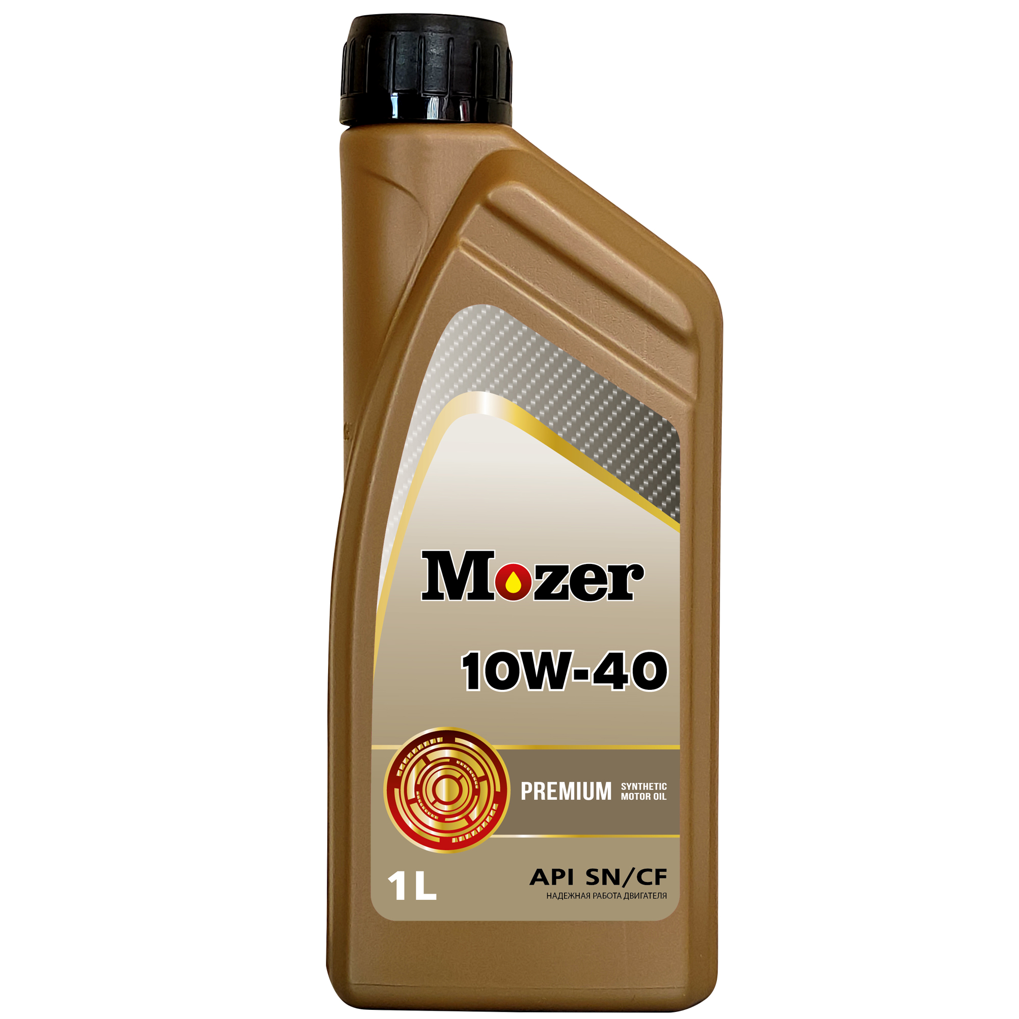 MOZER Premium 10w-40 SAE  API SN/CF синт 1л уп12