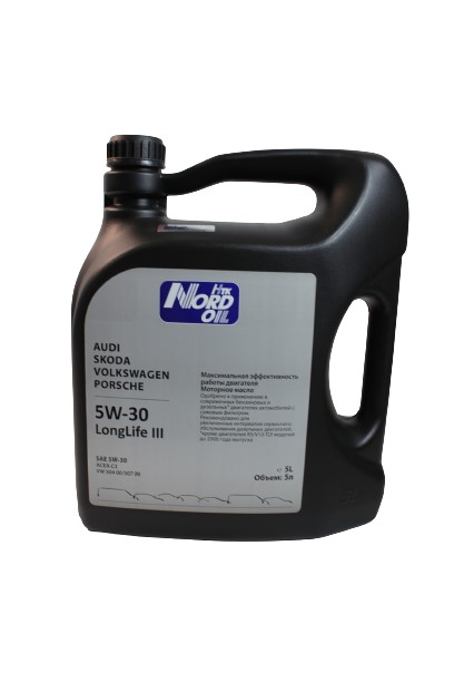 NORD OIL масло 5W30 Specific Line AUDI, Skoda, VW 5л