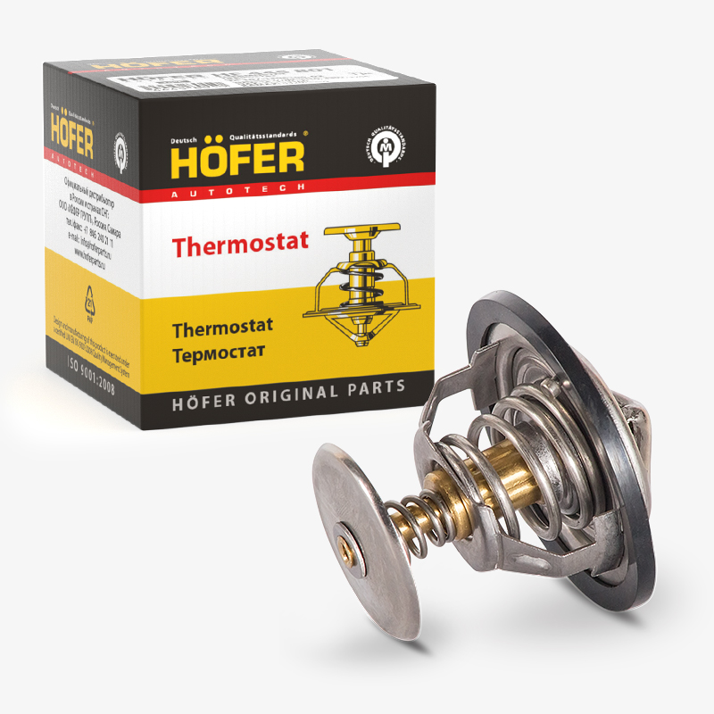 Термостат  ТС 107-04  ГАЗ, УАЗ  87 °С HOFER