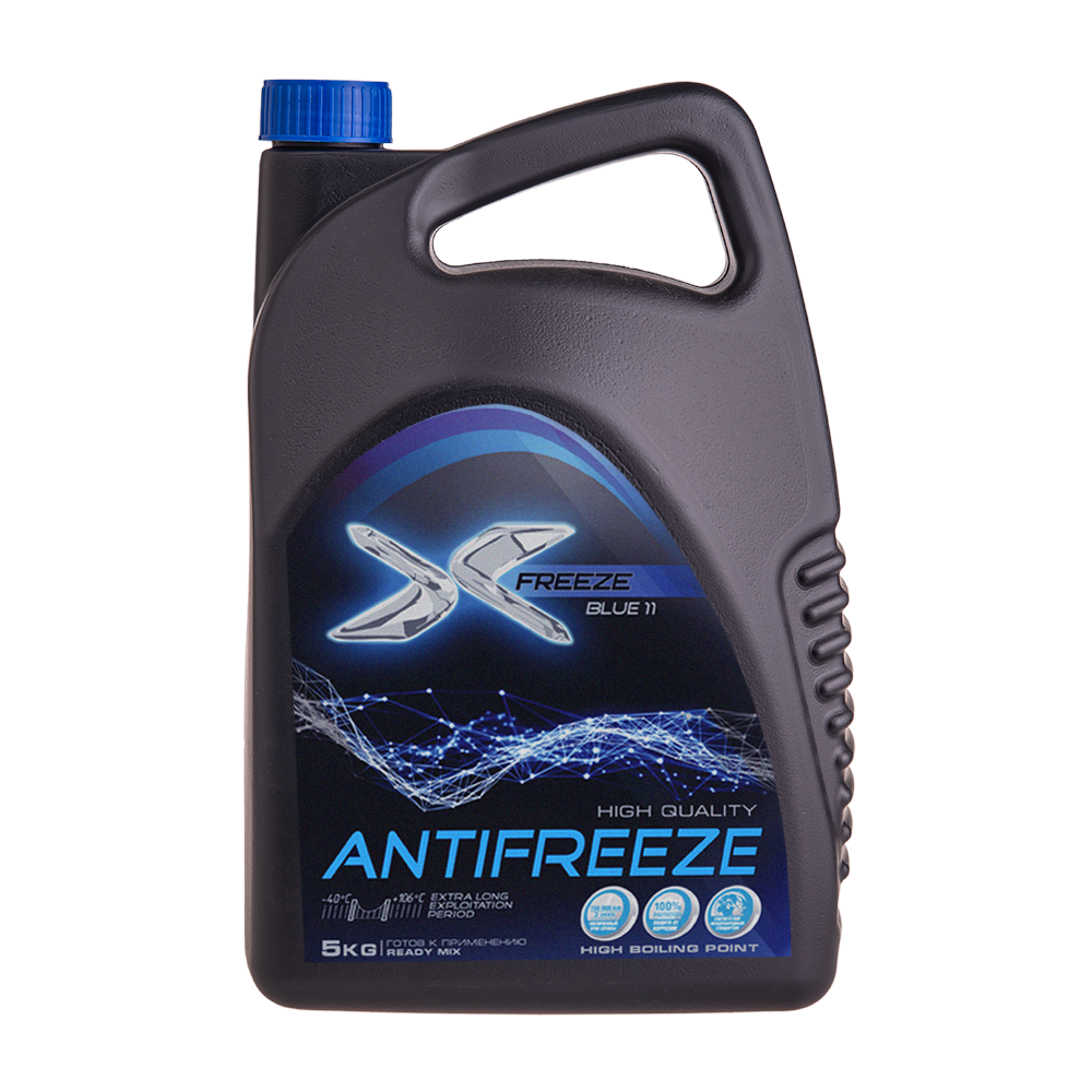 ОЖ X-Freeze Blue 5кг (уп.4) антифриз