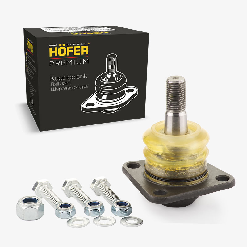 Опора шаровая цельнокованная "Premium" ВАЗ 2101 верхняя HOFER