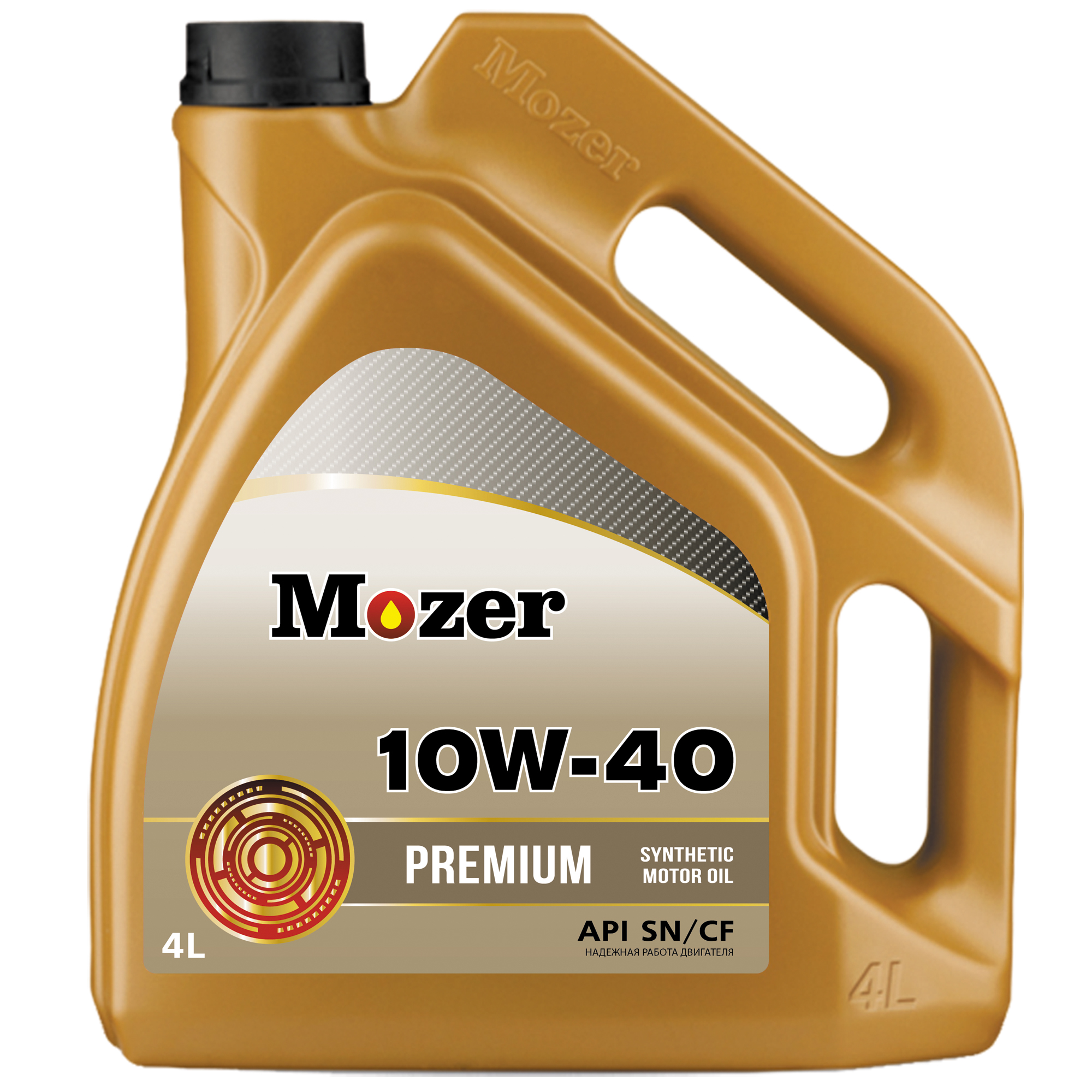 MOZER Premium 10w-40 SAE  API SN/CF 4л уп4