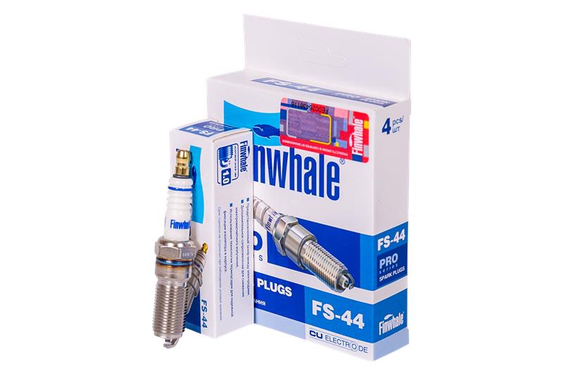FS44 FINWHALE  Свеча зажигания 1.4L/1,6L  Focus 1/2/3, C-Max, Fiesta,Fusion,Mondeo, Mazda2/3,