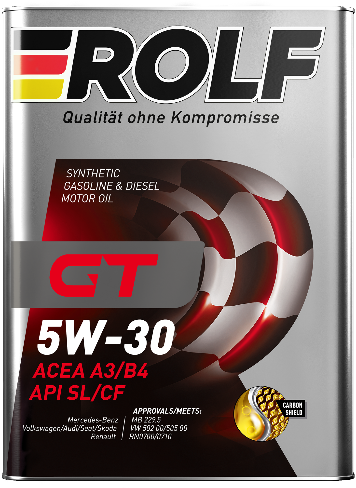 ROLF GT SAE 5W-30 ACEA  A3/B4 4л.(уп.4) металл