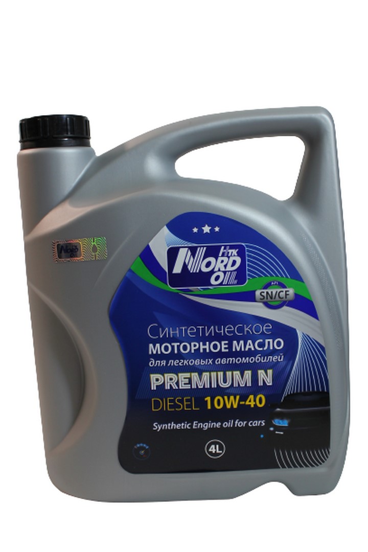 NORD OIL масло 10W-40 Premium N dizel SN/CF 4л