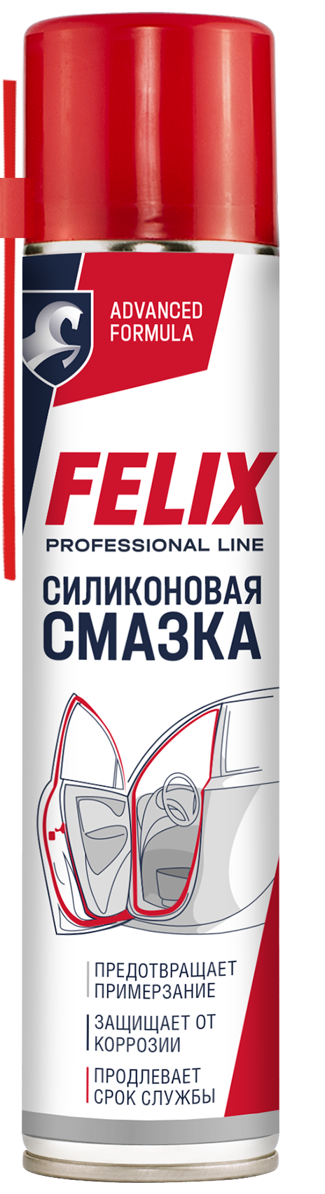 Силиконовая смазка FELIX 400мл (уп.12)