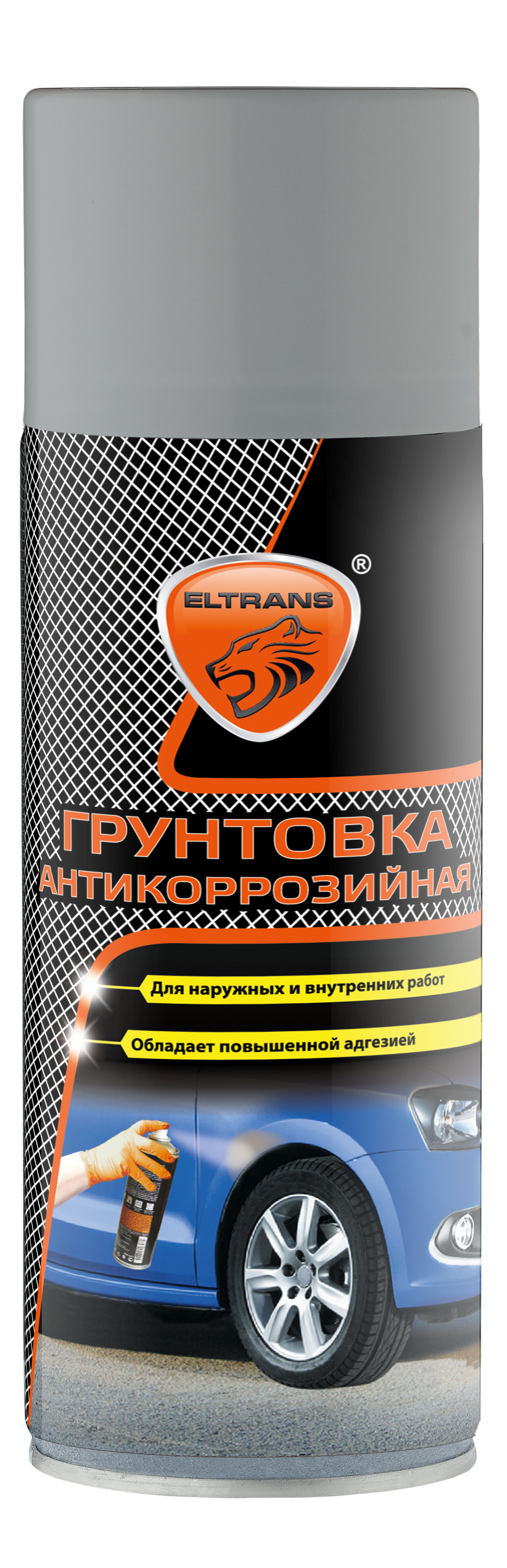 Элтранс грунтовка серая 520мл (аэрозоль) (уп.16)