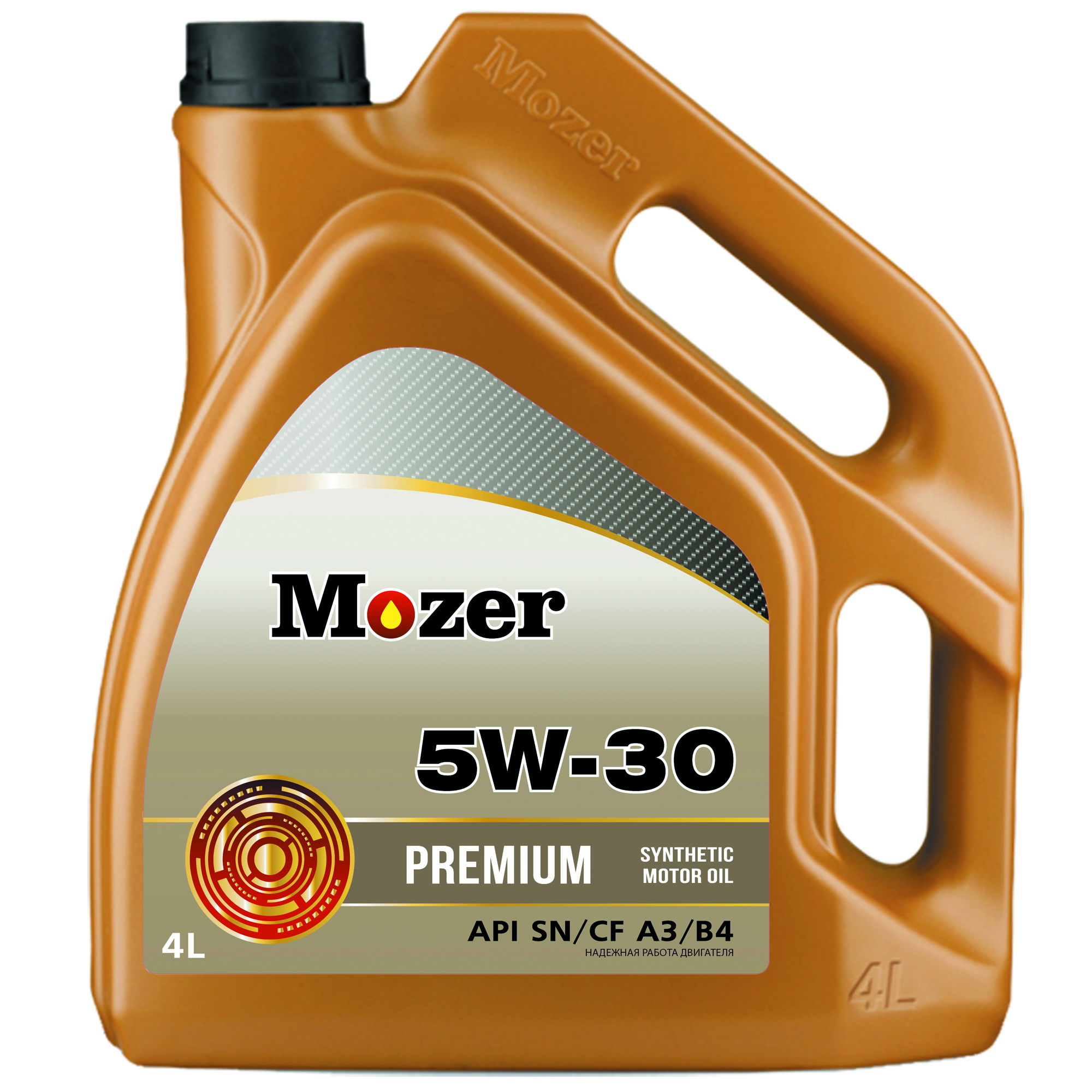 MOZER Premium 5w-30 SAE API SN/CF 4л уп4