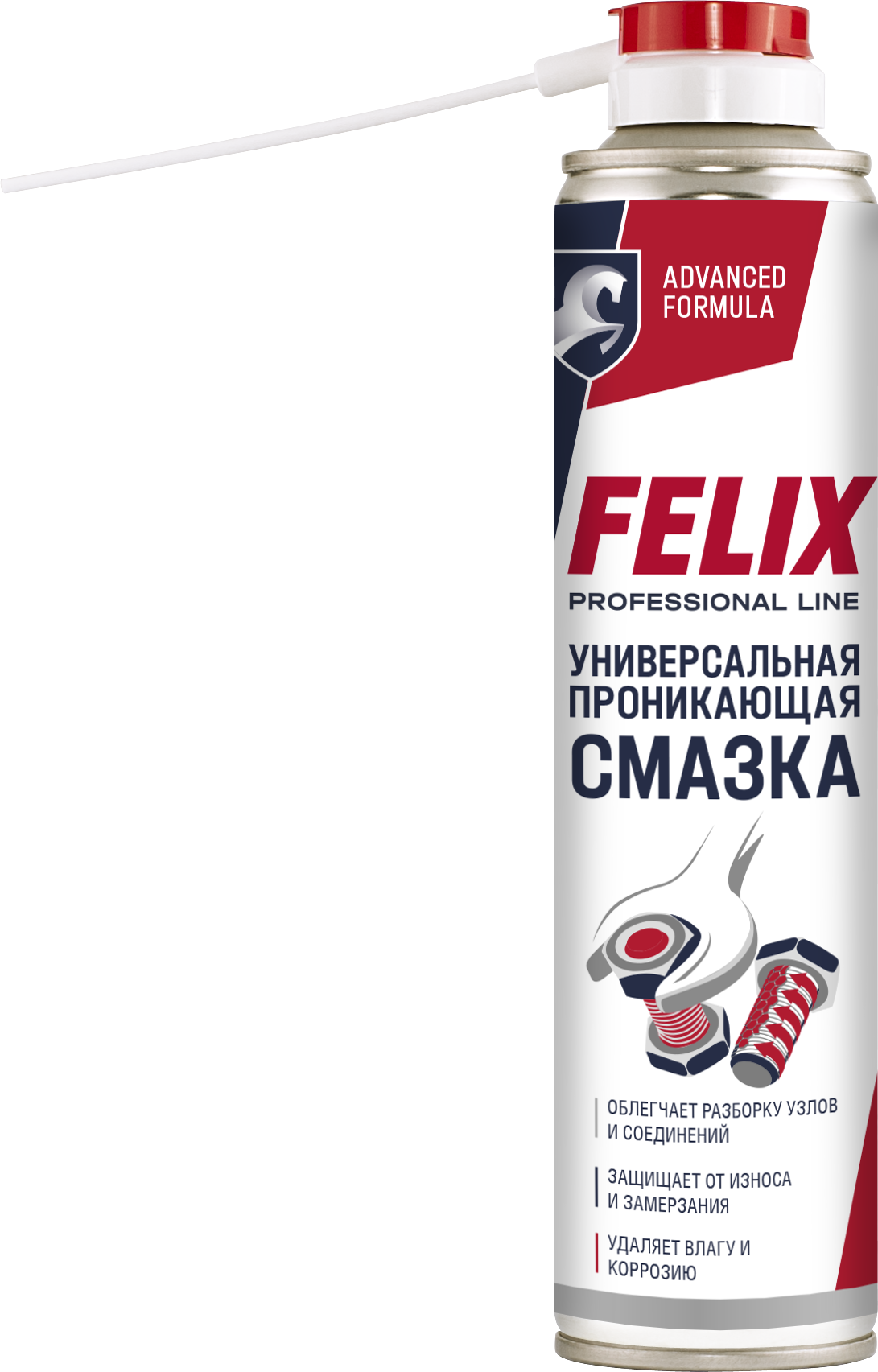 Смазка универс.- жидкий ключ Felix, аэрозоль 400мл(уп 12)