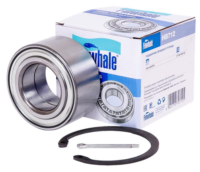 HB712 FINWHALE Подшипник передней ступицы ix 35 (LM, EL, ELH) / i40 (VF) / Sonata (EF)(NF)(YF) / San