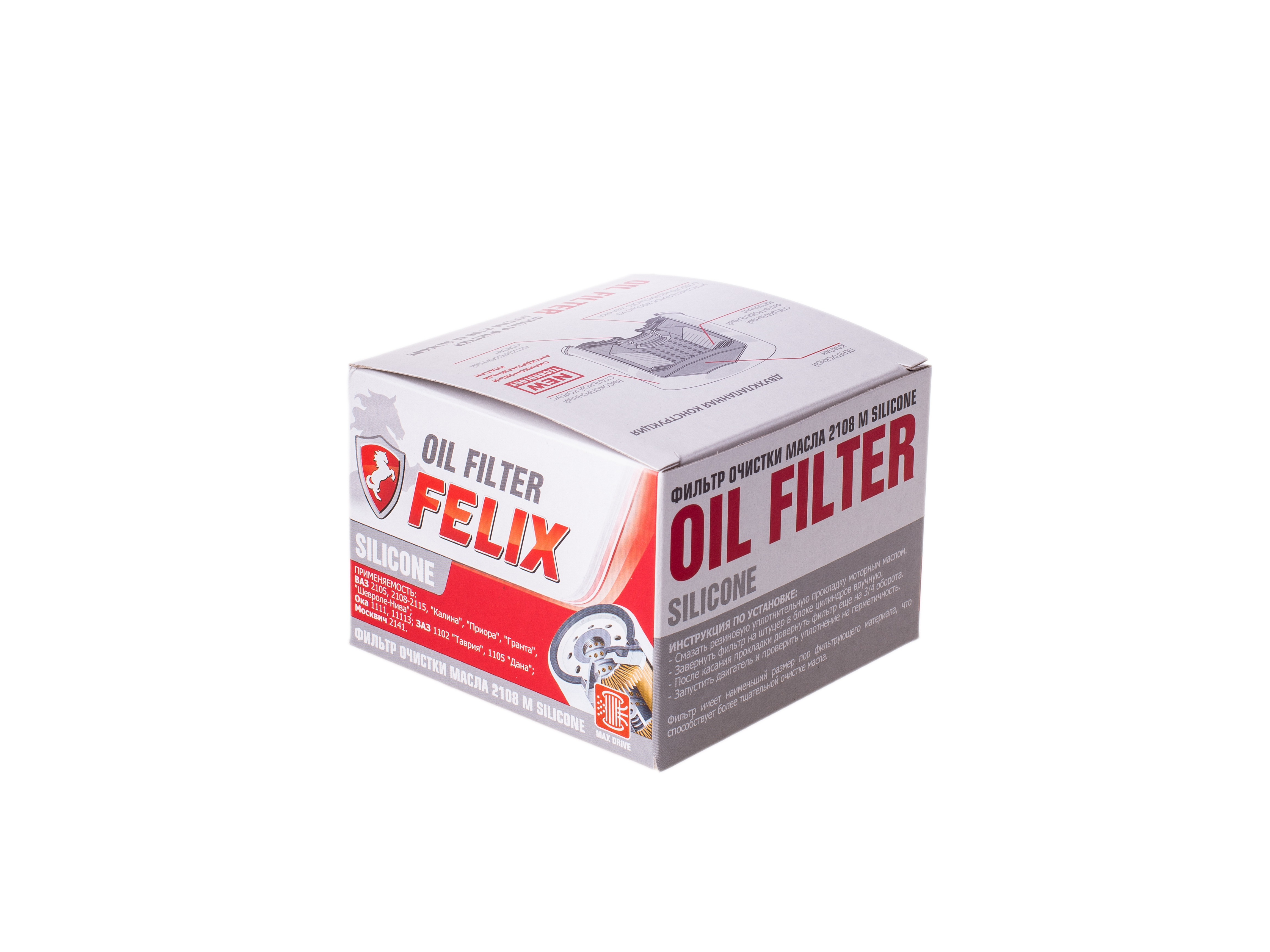 Фильтр Felix 2108 М Silicone масл (уп.30) фильтр масляный