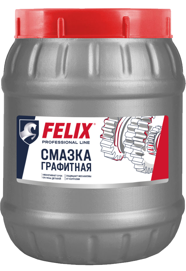 Смазка Графитная FELIX, туба, 800 гр (уп.8)