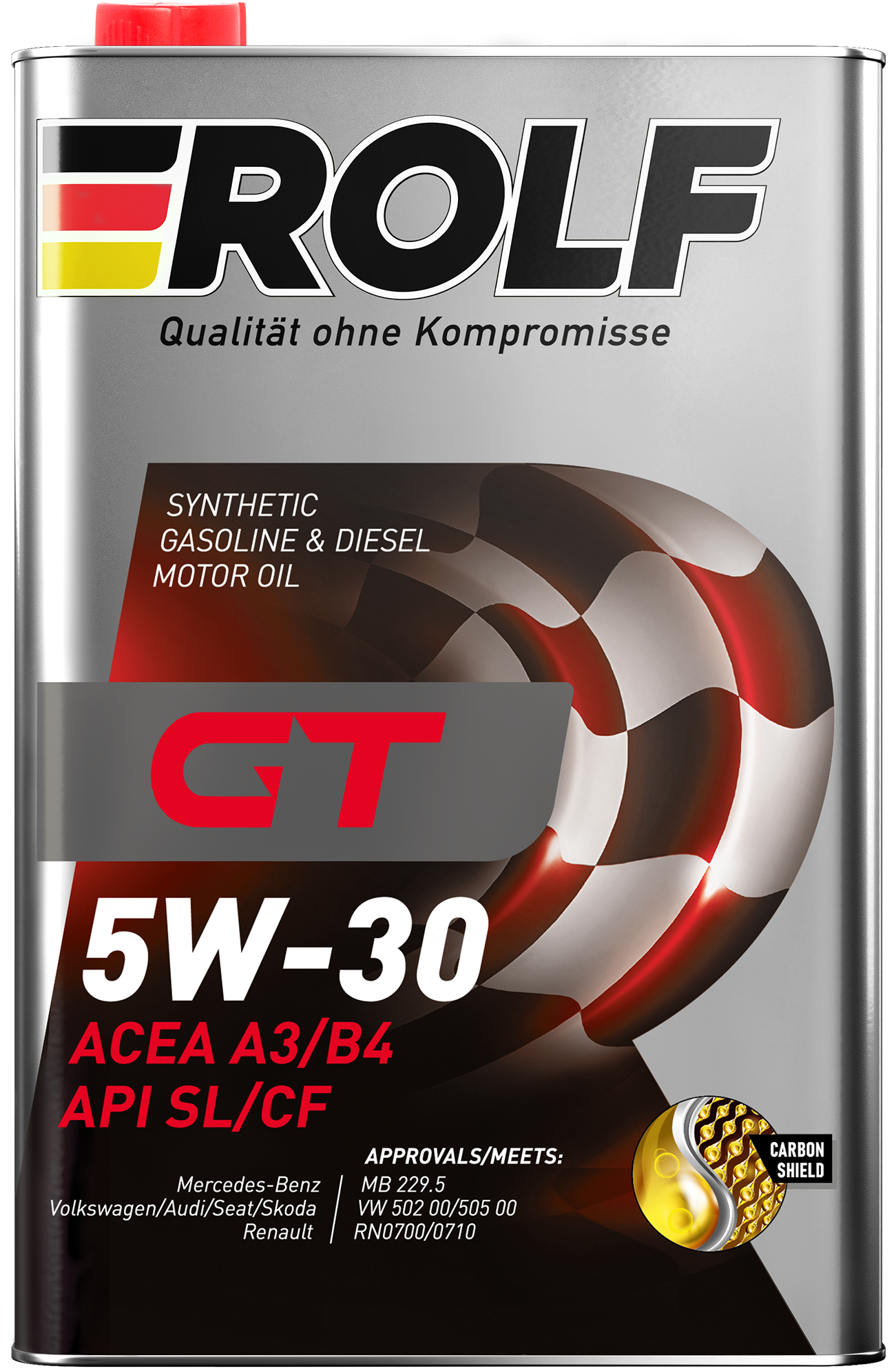 ROLF GT SAE 5W-30 ACEA  A3/B4 1л.(уп.12) металл