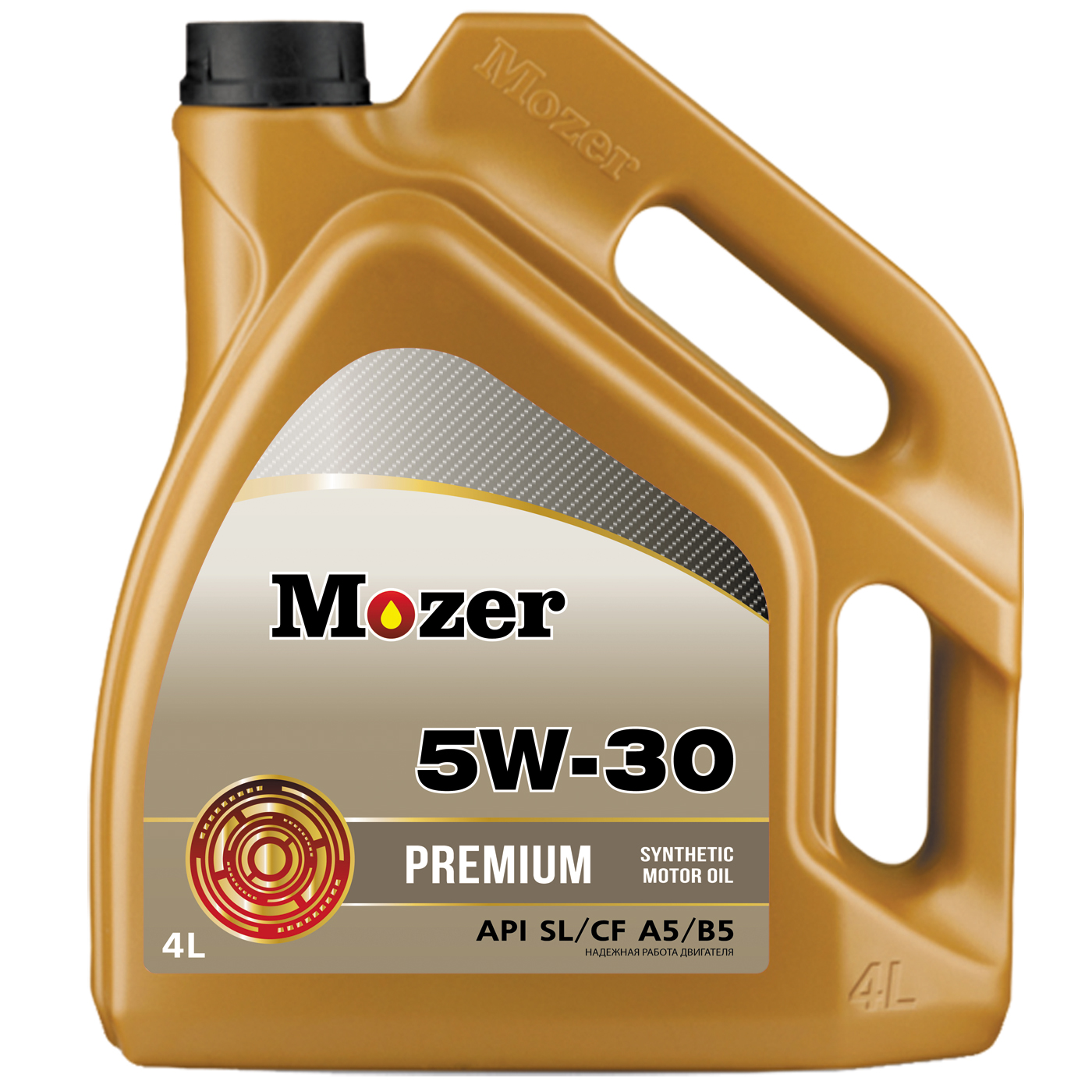 MOZER Premium 5w-30 SAE  API SL/CF A5/B5 синт 4л уп4