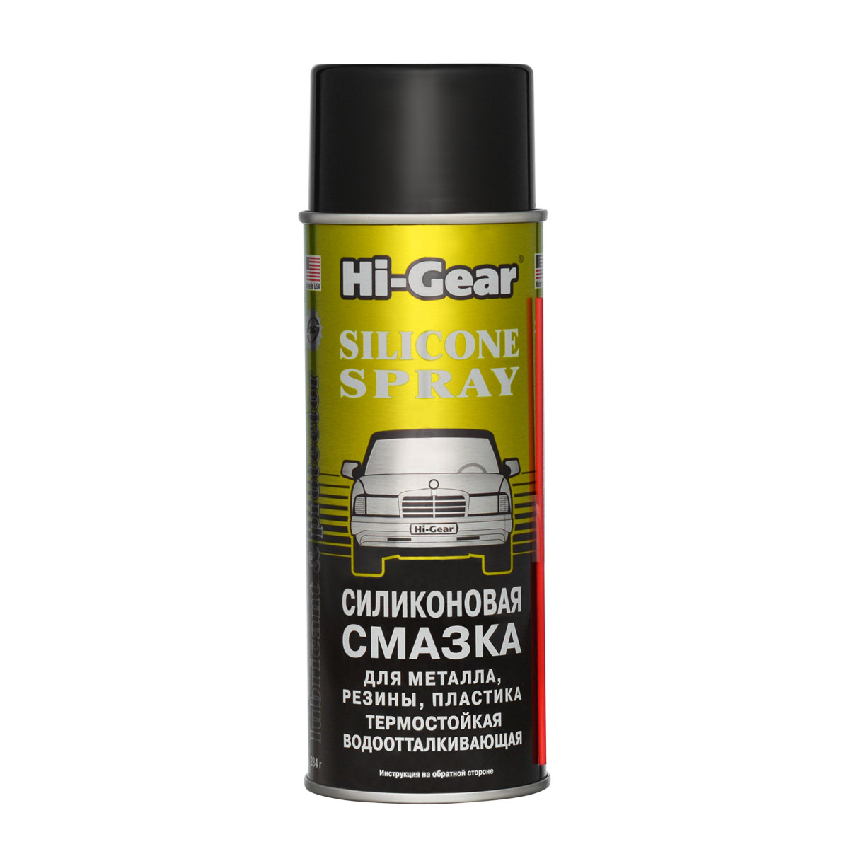 HI-GEAR смазка силиконовая (аэроз.) 284г (уп.12)