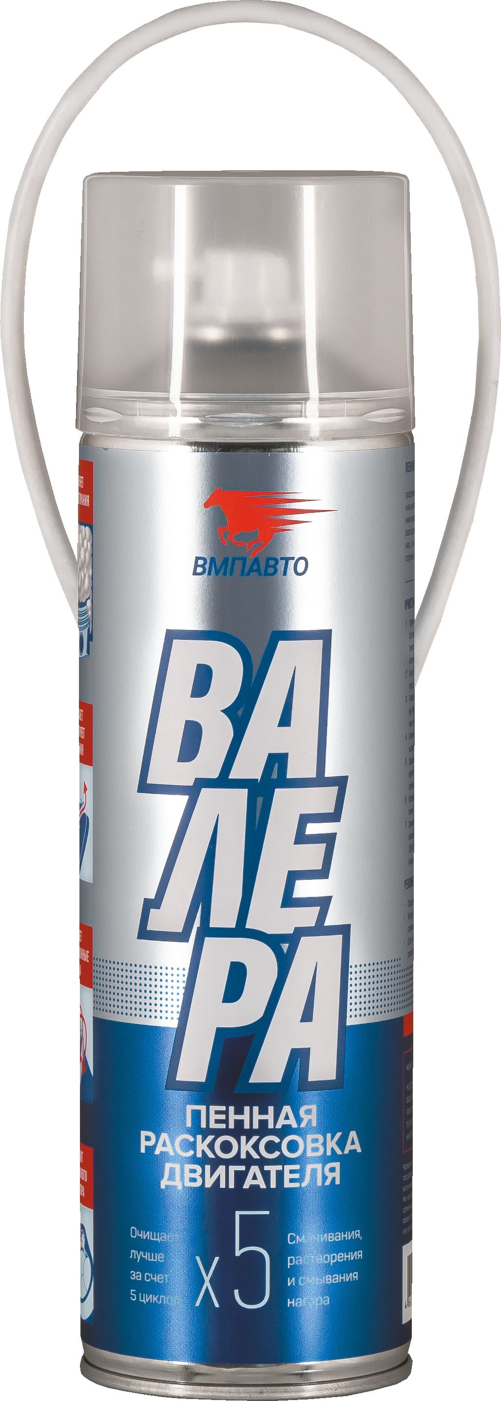 Пенная раскоксовка двигателя "Валера" 650мл (аэрозоль) (9шт. в упак)
