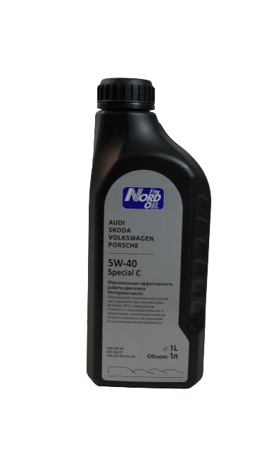 NORD OIL масло 5W40 Specific Line AUDI, Skoda, VW 1л