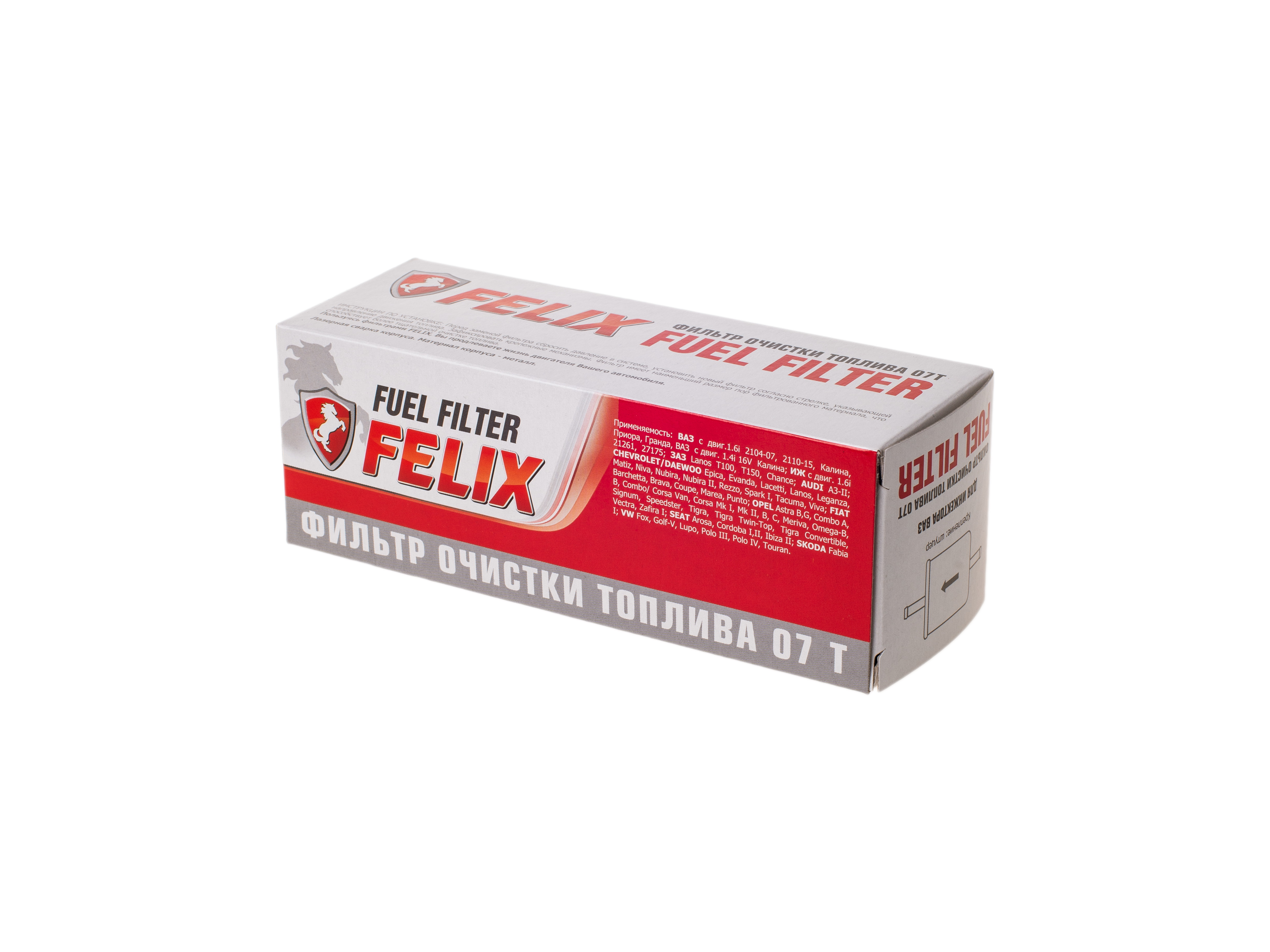 Фильтр Felix 07 T металл топл (уп.12) фильтр топливный
