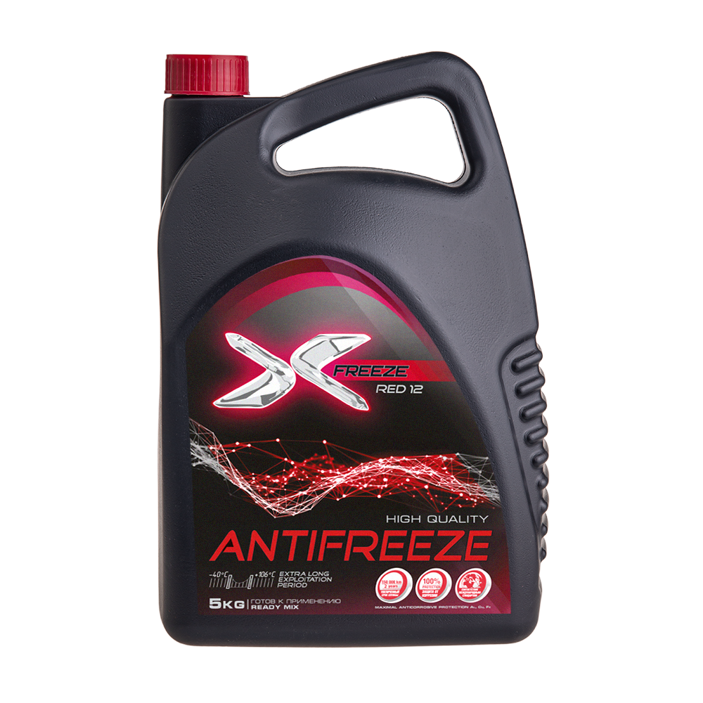 ОЖ X-Freeze Red 5кг (уп.4) антифриз