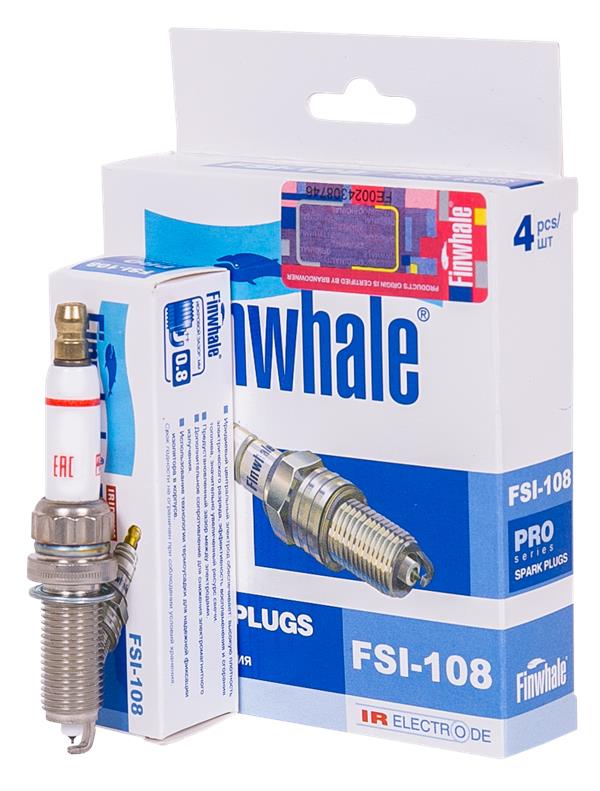 FSI108 FINWHALE Свеча зажигания IRIDIUM Berlingo (B9) 1.6 / C3 II, C3 Picasso (09-) 1.4, 1.6 / C4 II