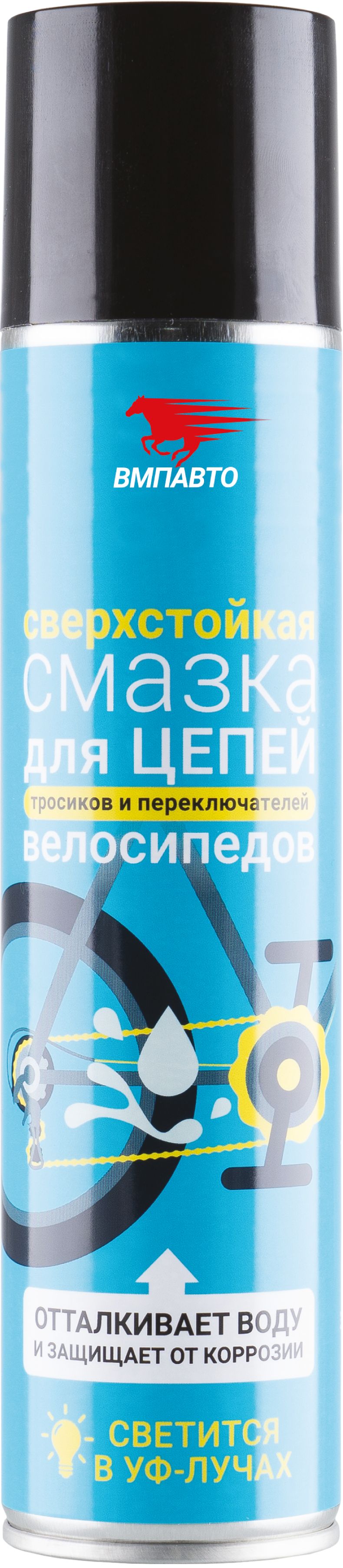 Смазка для цепей велосипедов 400мл аэрозоль