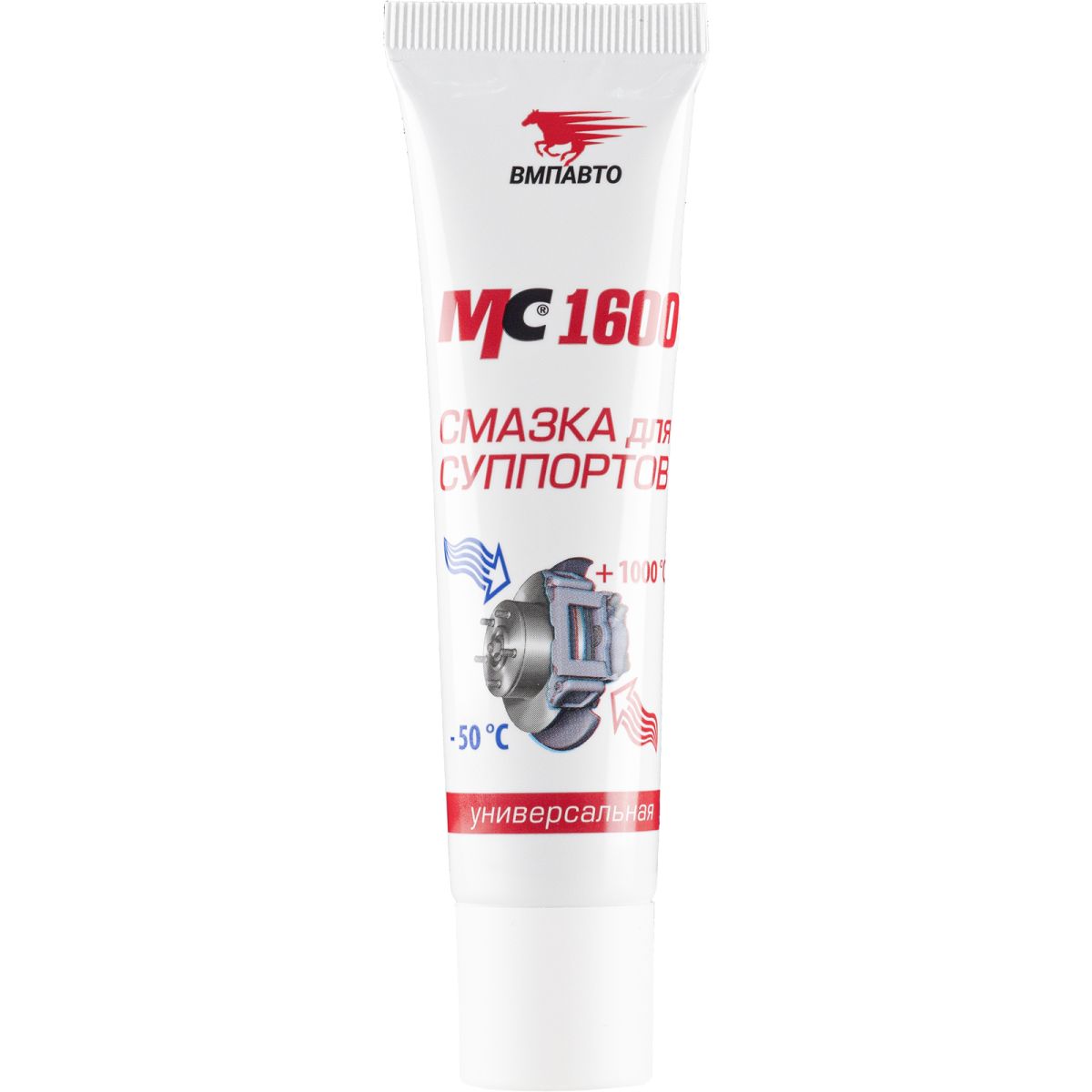 Смазка "МС 1600" для суппортов 30г туба (30шт. в упак)