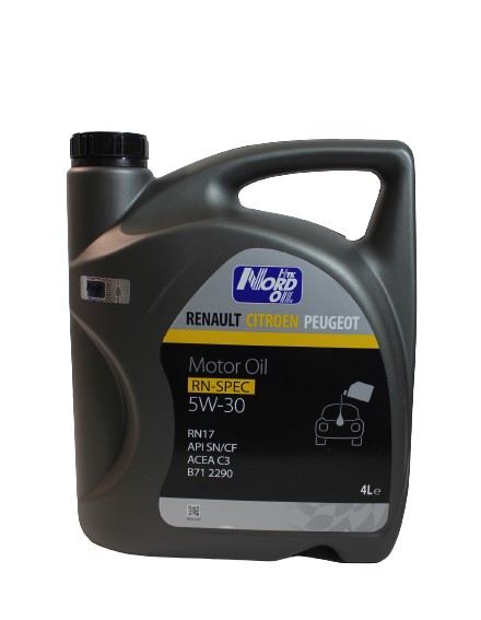 NORD OIL масло 5W30 Specific Line Renault,Citroen,Peugeot 4л