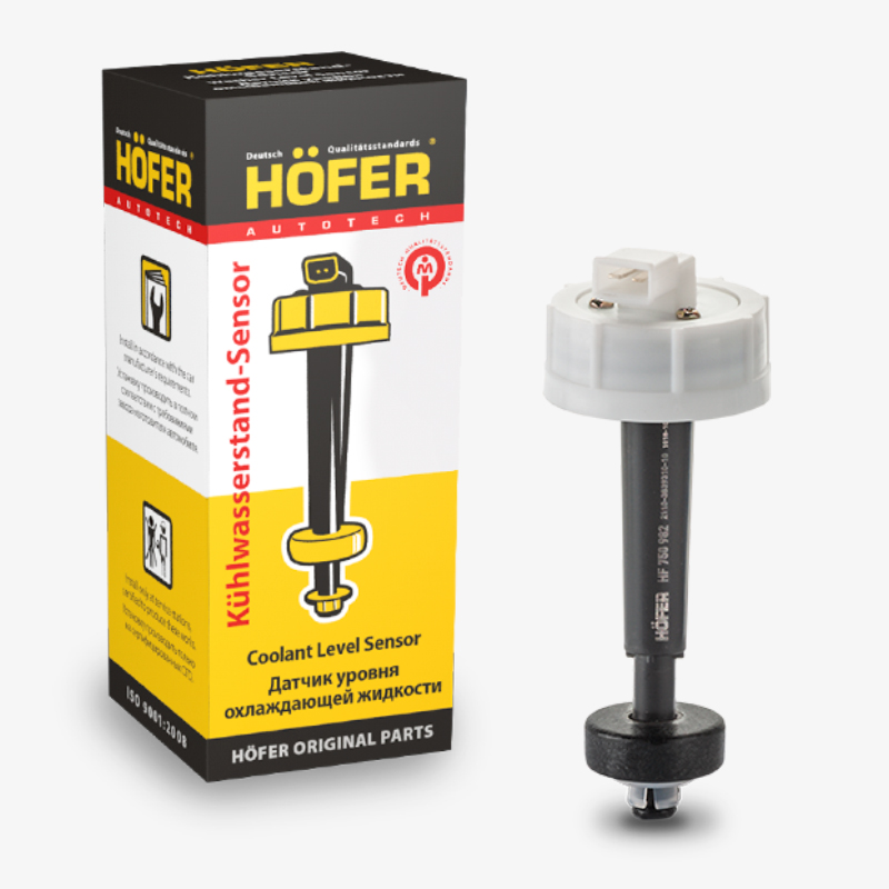 Датчик уровня охлаждающей жидкости ВАЗ 2110-2112 9см (короткий) HOFER