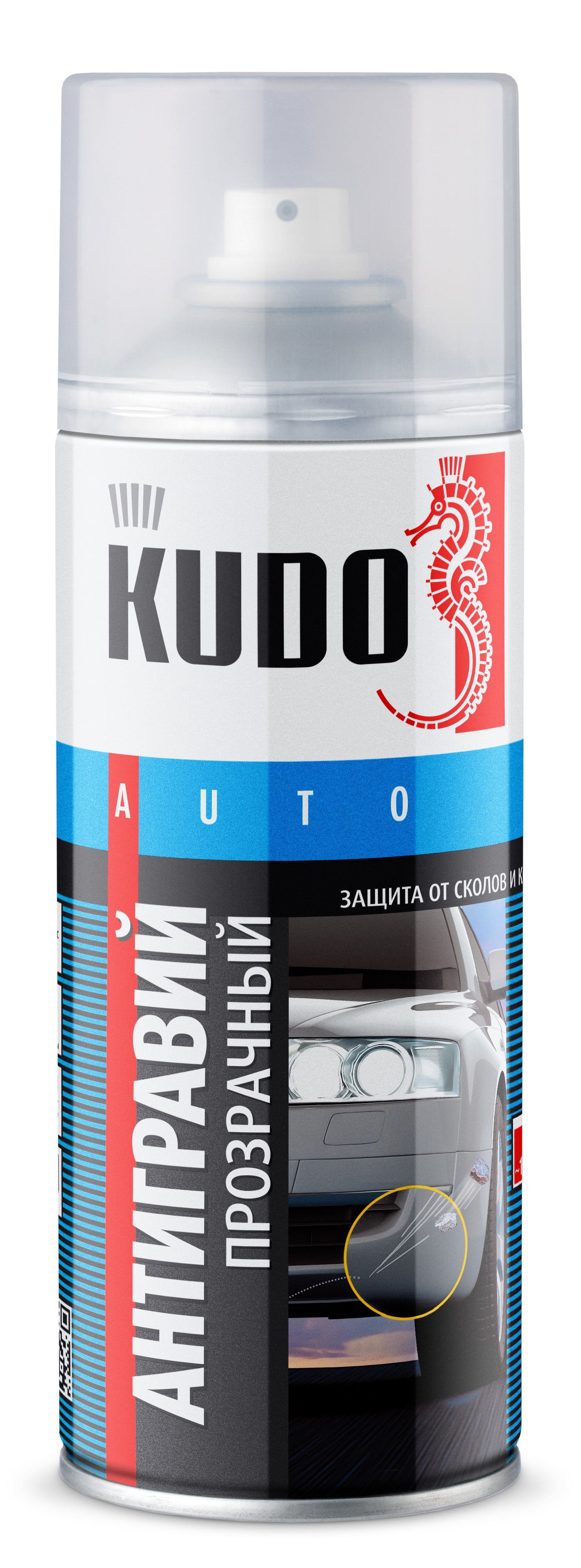 KUDO Антигравий прозрачный 520мл