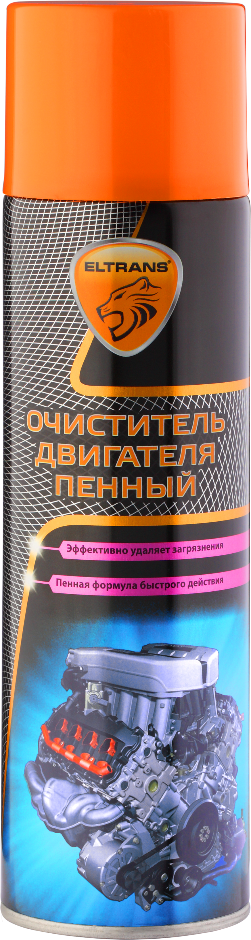 Элтранс очиститель двигателя пенный 650мл (аэр)