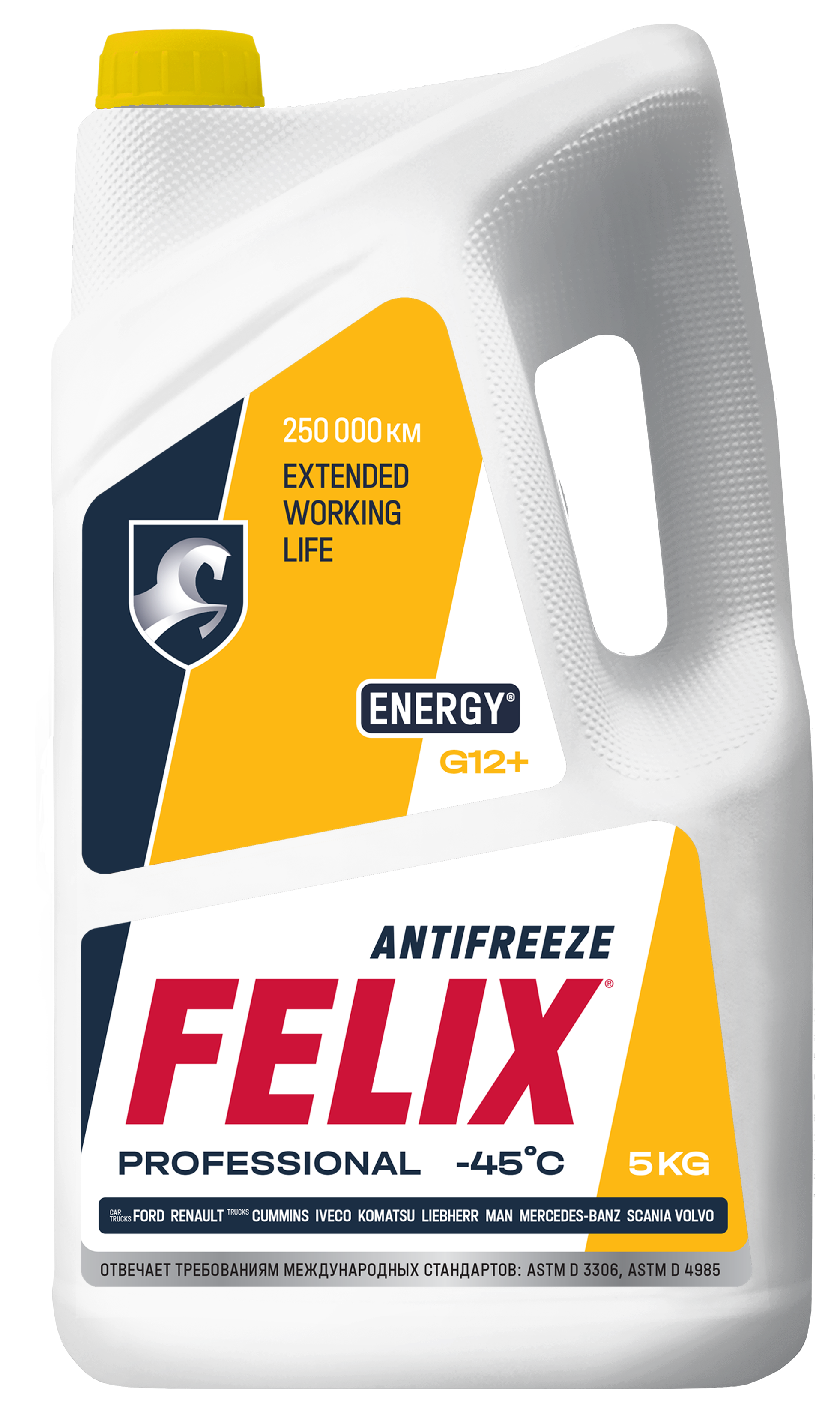 ОЖ FELIX Energy желтый антифриз 5кг (уп.4)