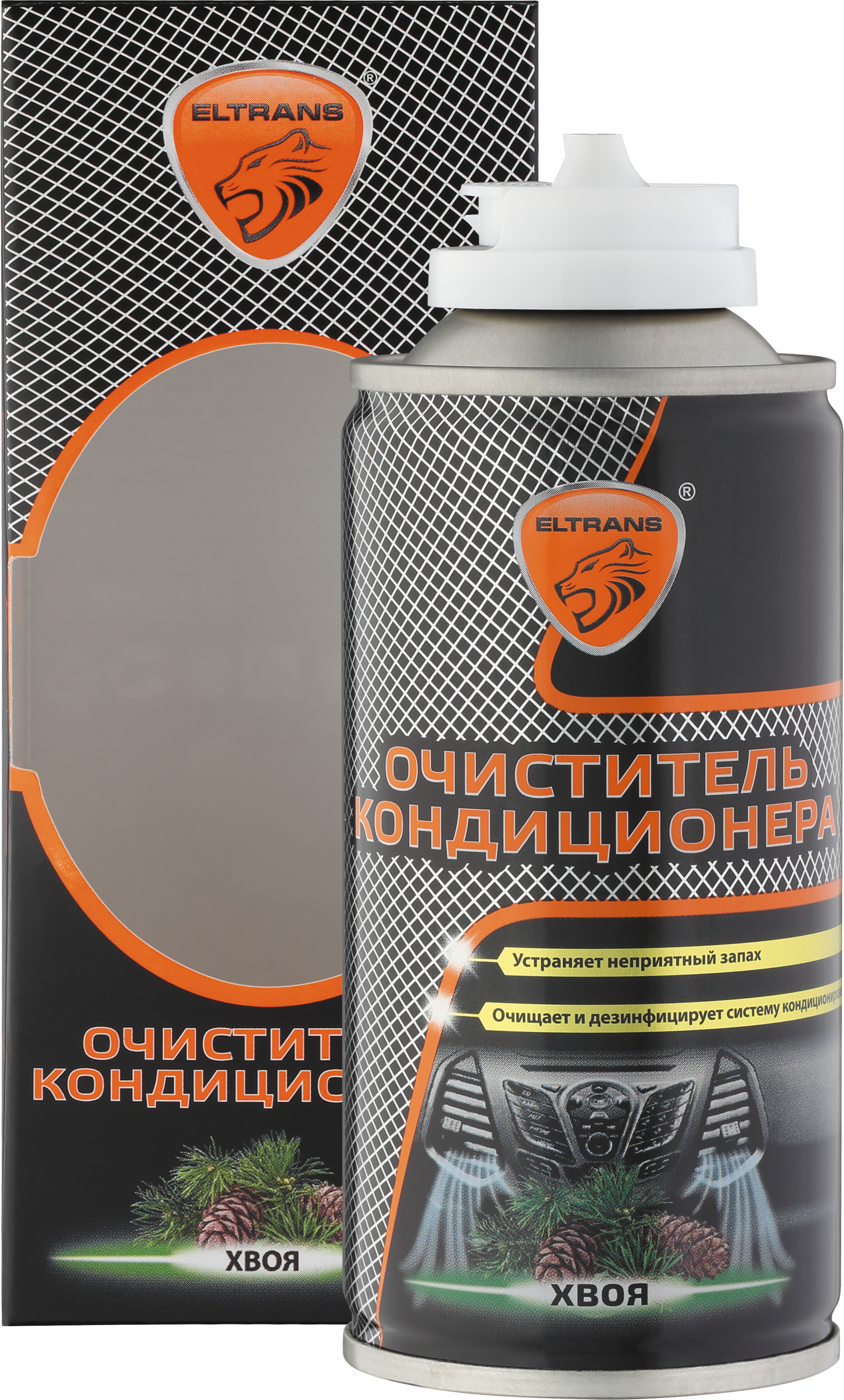 Элтранс Очиститель кондиционера "Хвоя" 210 мл. аэрозоль (уп 20)