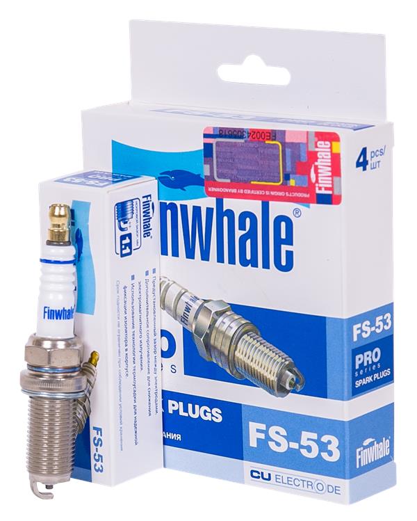 FS53 FINWHALE Свеча зажигания  ix 35 (10-15) 2.0, 2.4 / Santa Fe II (CM) 2.4 / Sonata VI (YF) 2.4; M