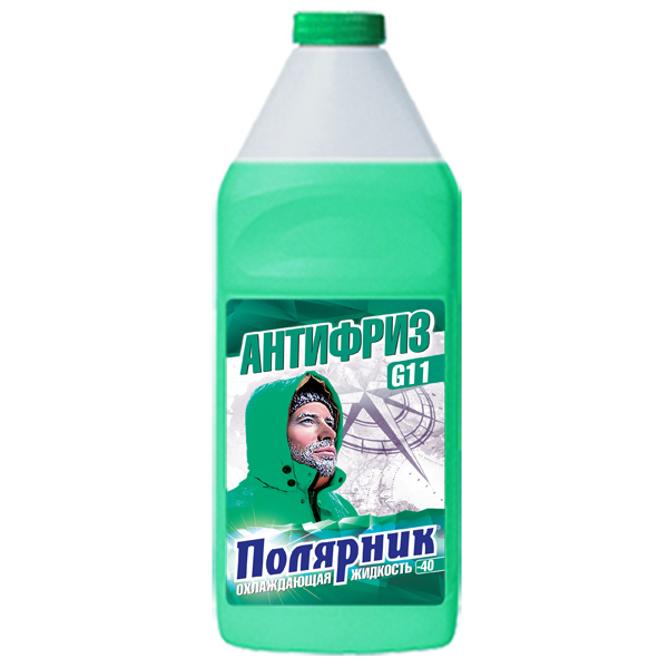 ОЖ Антифриз Полярник зеленый 1кг(уп.15)