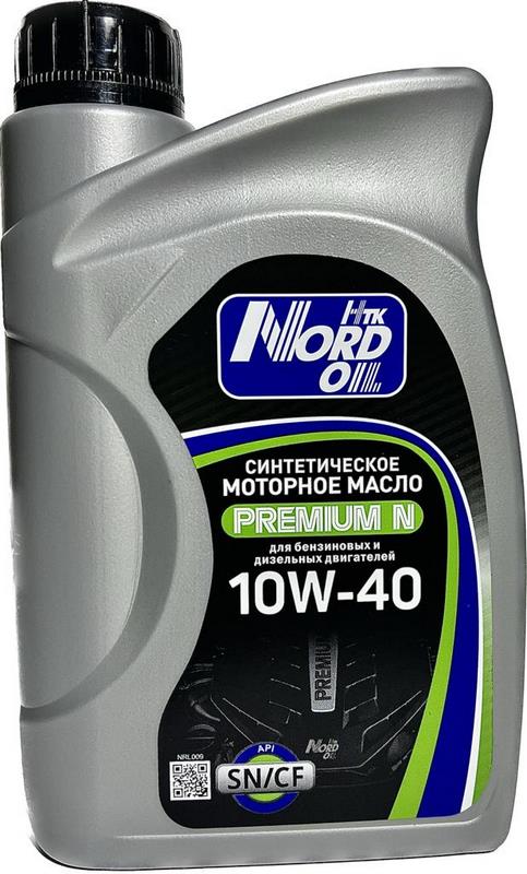 NORD OIL масло 10W-40 Premium N SN/CF 1л