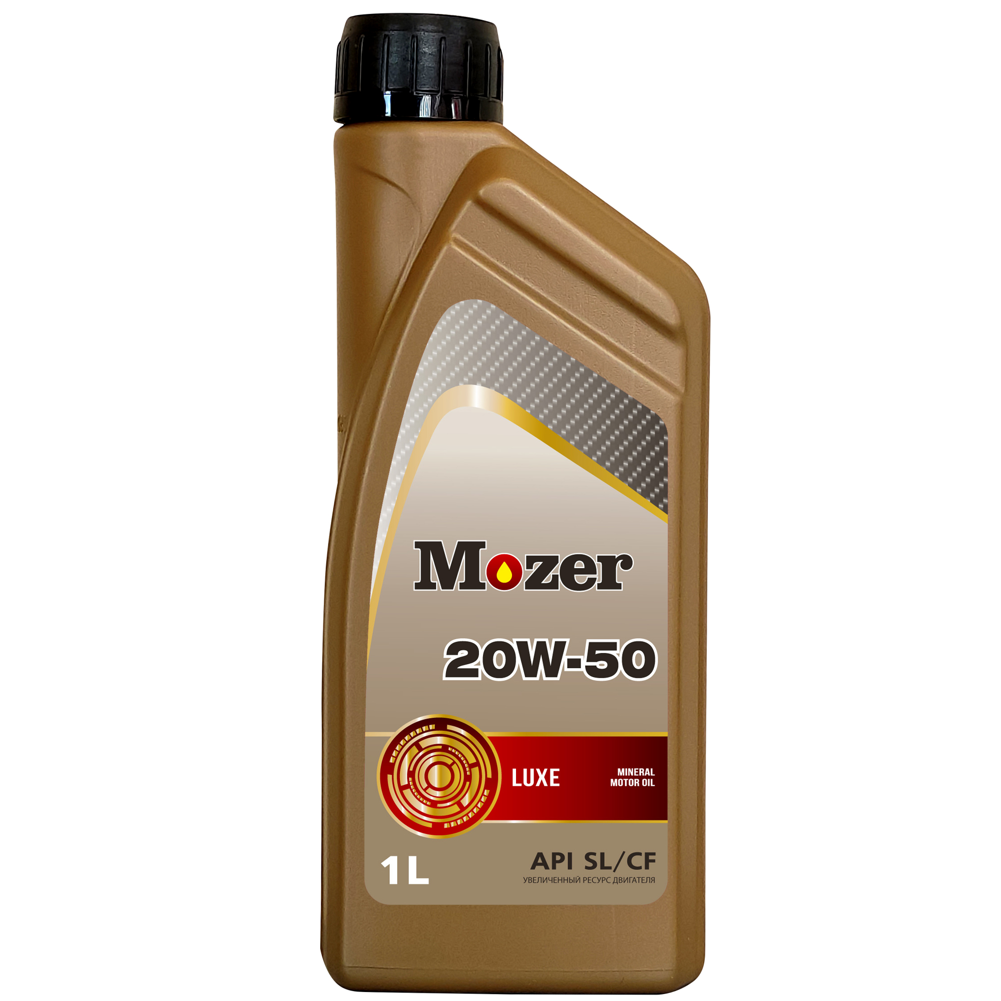 MOZER Luxe 20w-50 SAE  API SL/CF 1л уп12