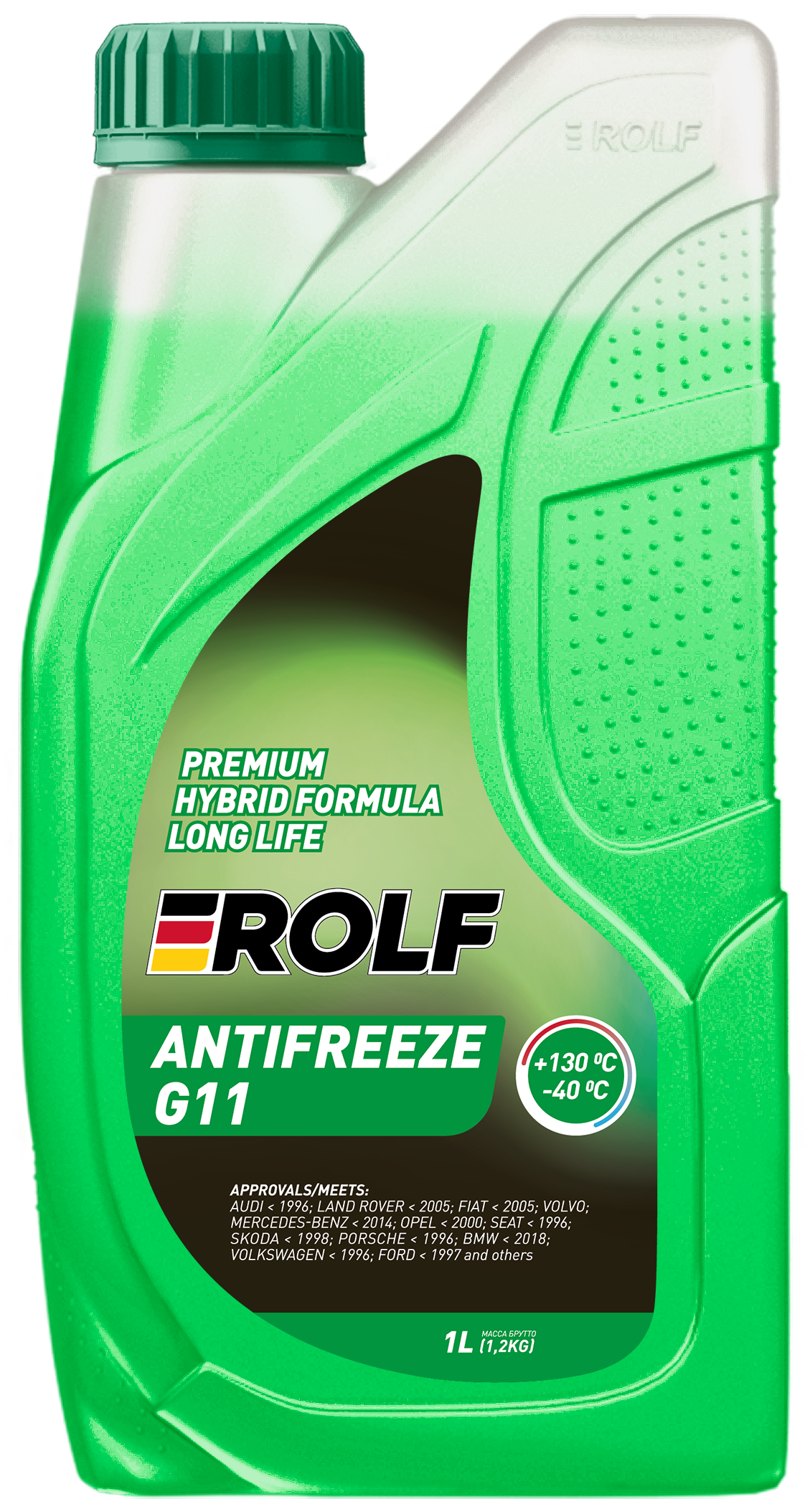 ROLF Antifreeze G11 Green 1л (уп.12) антифриз