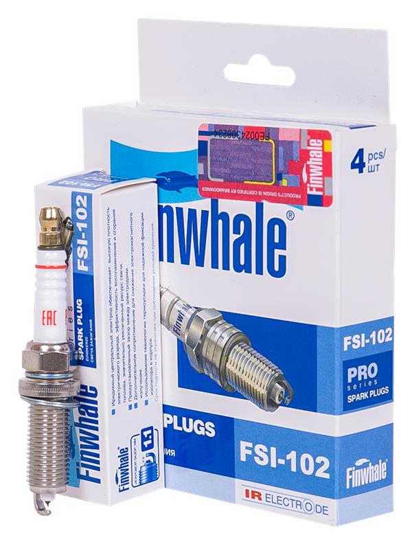 FSI102 FINWHALE Свеча зажигания IRIDIUM Auris (E150) 1.33, 1.6, 1.8 / Avensis III (T270) 1.6, 1.8, 2