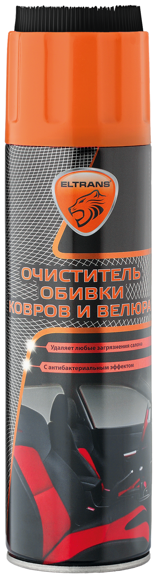 Элтранс Очиститель обивки,ковров и велюра 650 мл/12шт(аэрозоль)