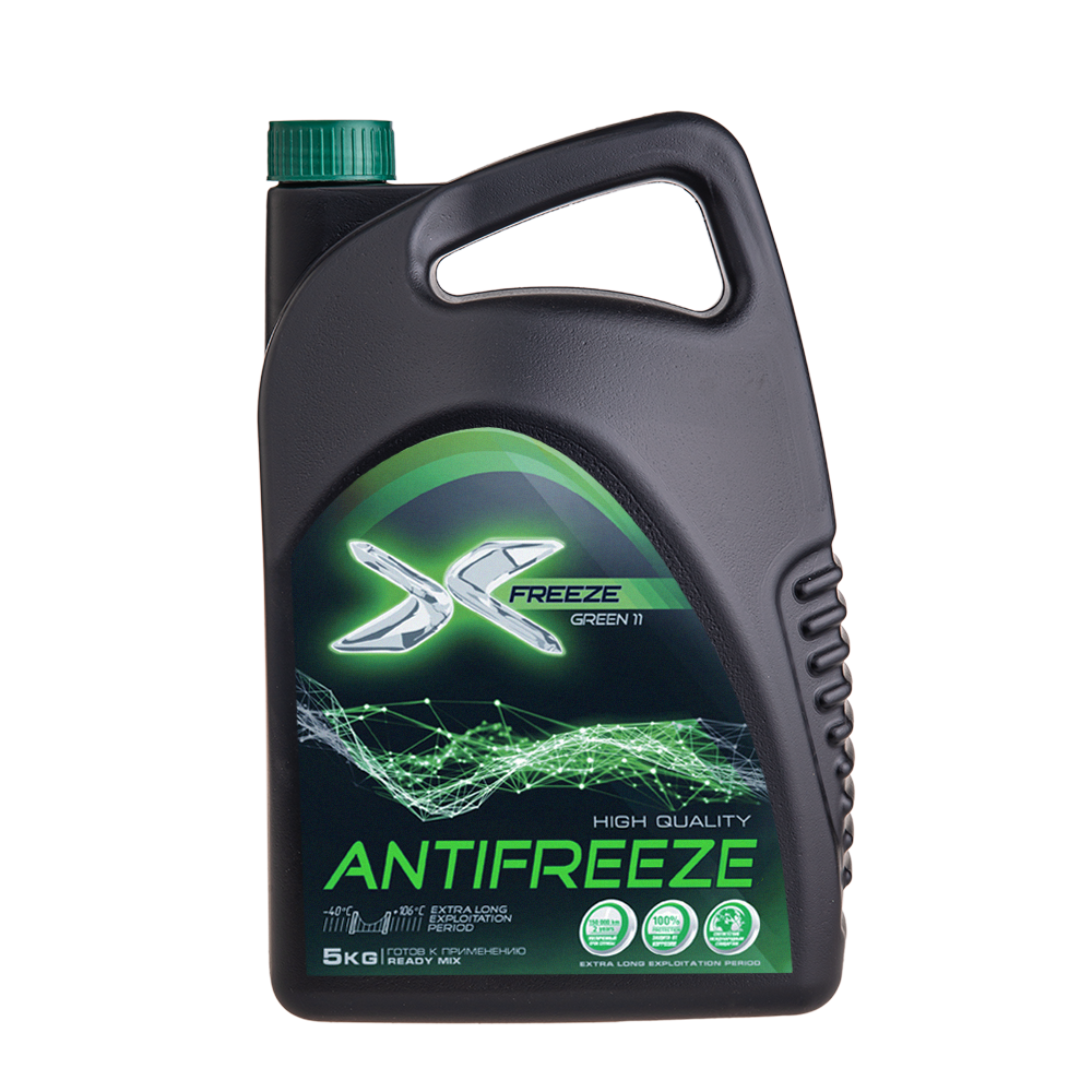 ОЖ X-Freeze Green 5кг (уп.4) антифриз