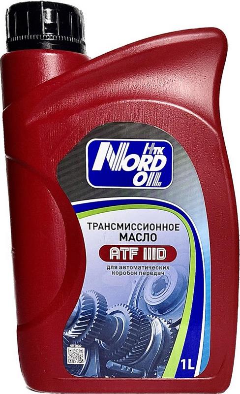 NORD OIL масло трансмиссионное ATF IIID 1л
