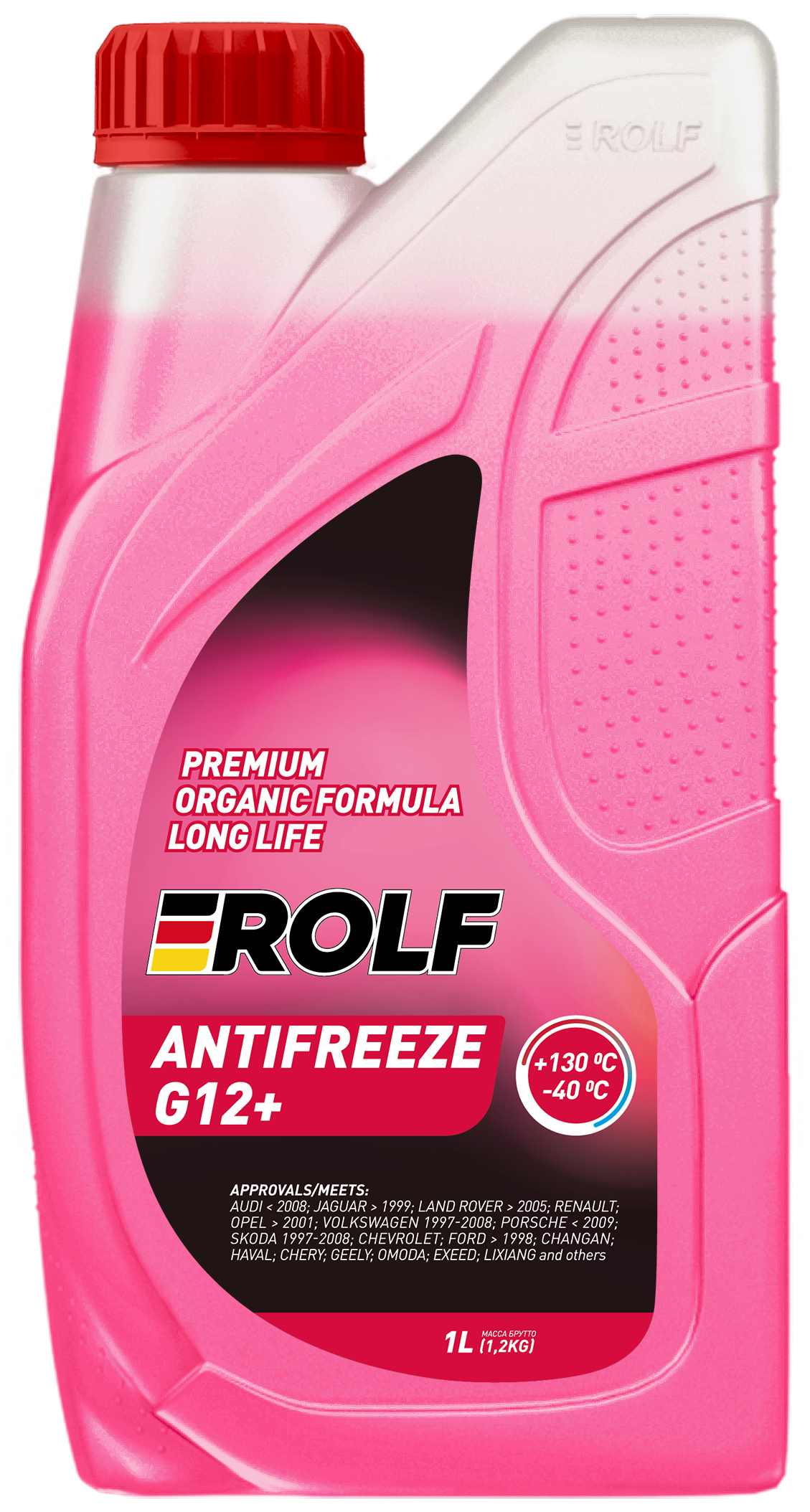 ROLF Antifreeze G12+ Red 1л. (уп.12) антифриз