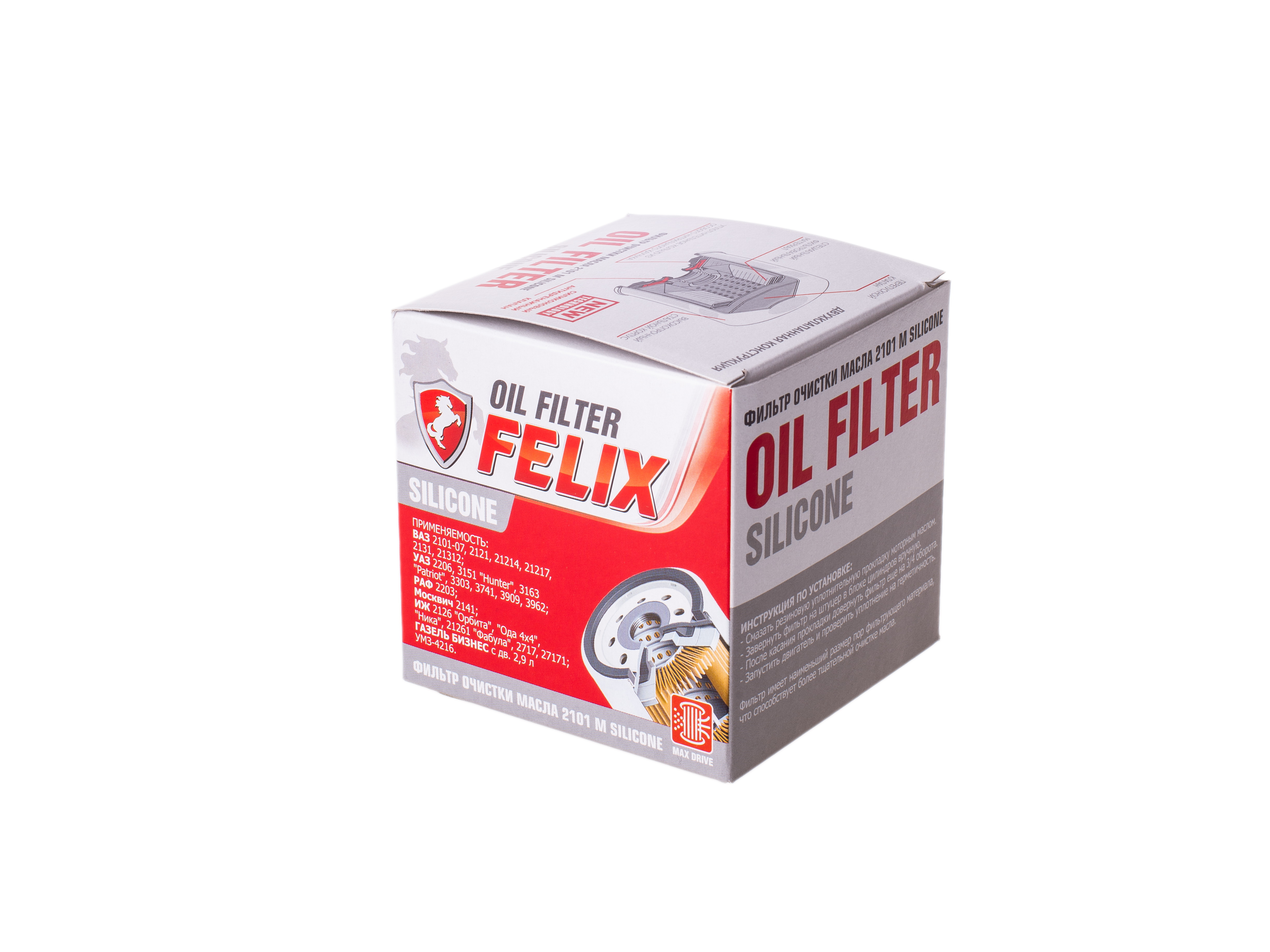 Фильтр Felix 2101 М Silicone масл (уп.30) фильтр масляный