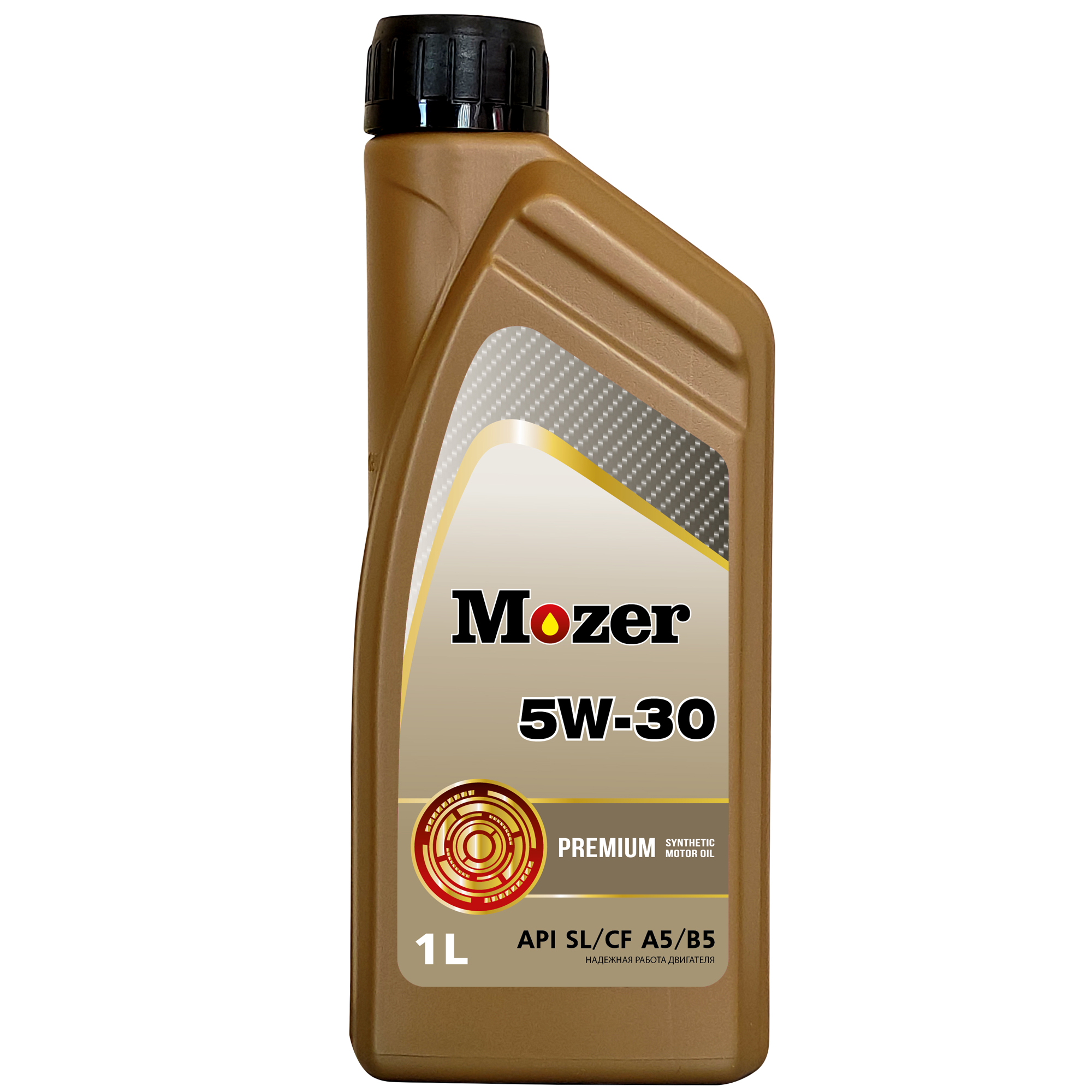 MOZER Premium 5w-30 SAE  API SL/CF A5/B5 синт 1л уп12