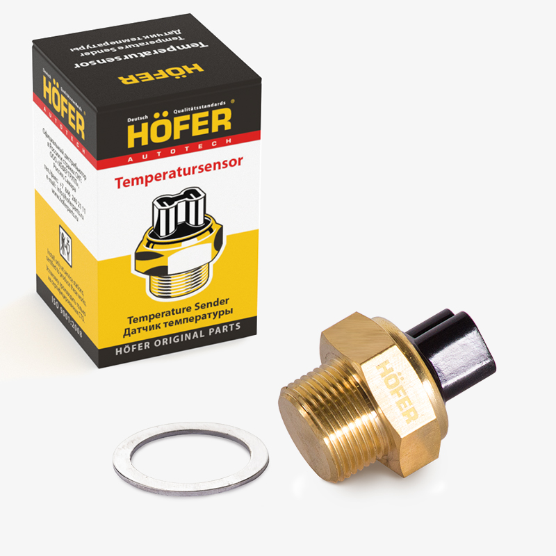 Датчик включения электровентилятора ВАЗ 2103, 2106, 2107   92-87C (16A) HOFER