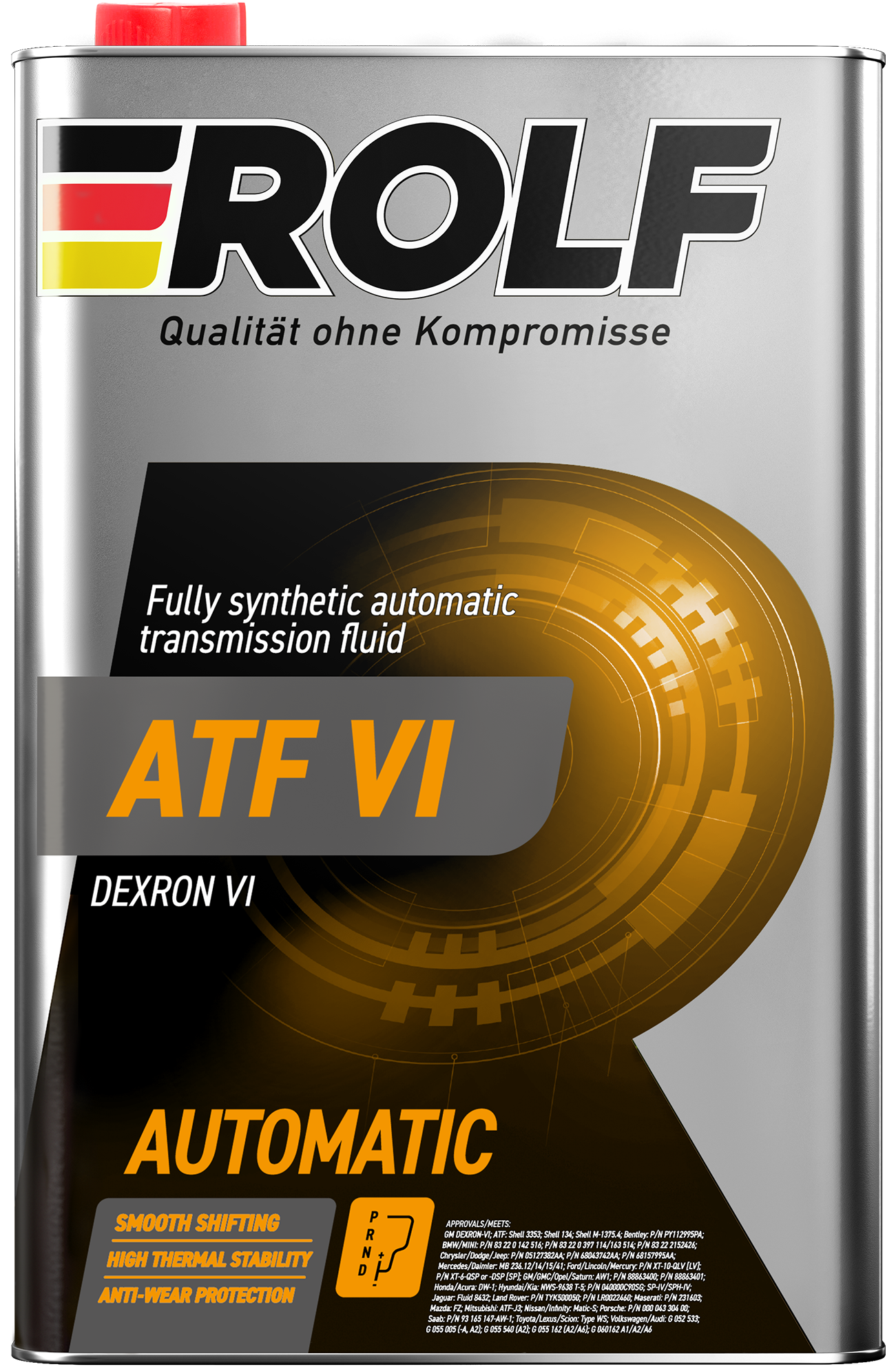 ROLF ATF Dexron VI 1л.(уп.12) металл